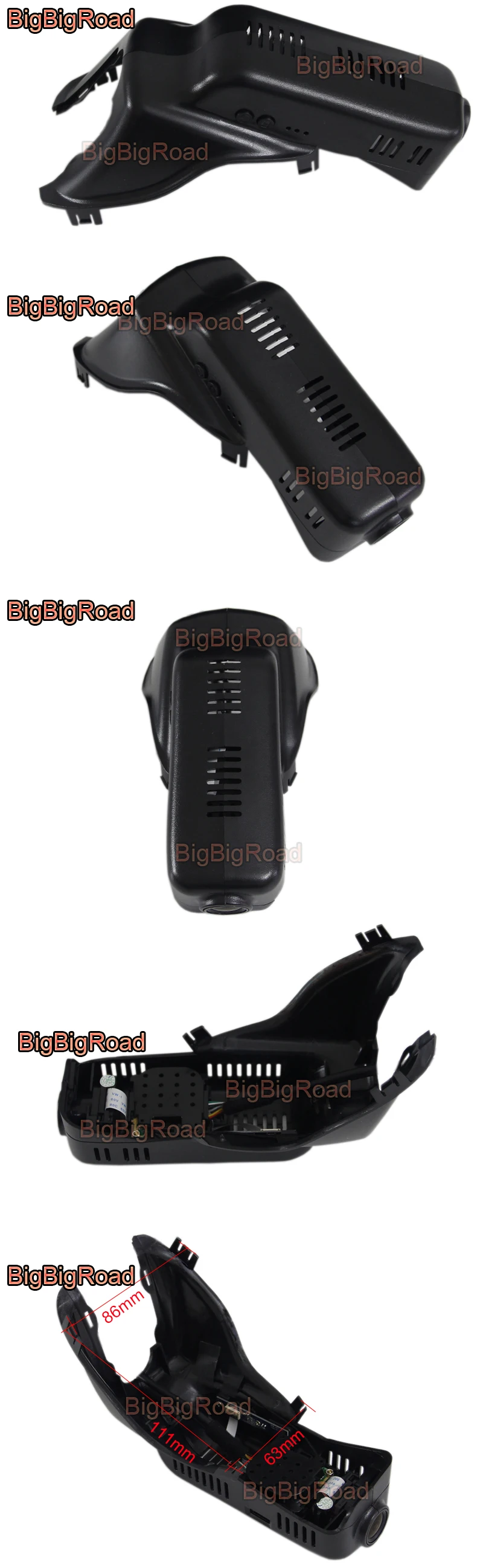 BigBigRoad для volvo XC60 низкая настроен 2009 2010 2011 2012 2013 автомобиля видео Регистраторы автомобиля беспроводной доступ в Интернет, видеорегистратор Даш Cam