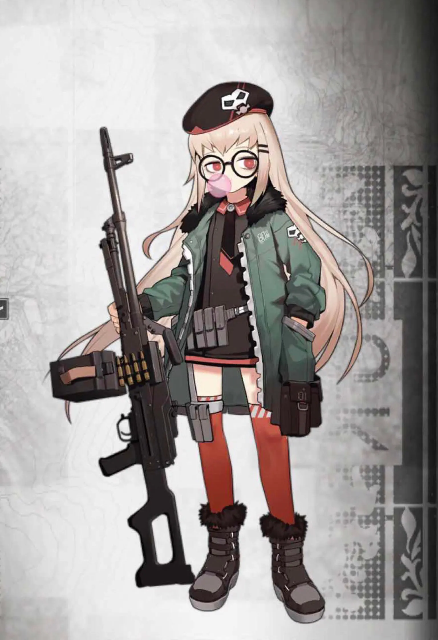 [На заказ] костюм для косплея девочек из игры Frontline 80 Униформа платье на Хэллоуин