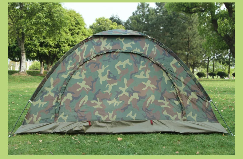 Открытый 2 человек Складная кемпинговая палатка двери рыболовная Туристическая