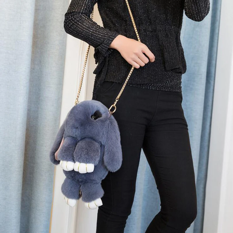 100% настоящий мех кролика Превосходное качество прекрасный модный Игрушечный