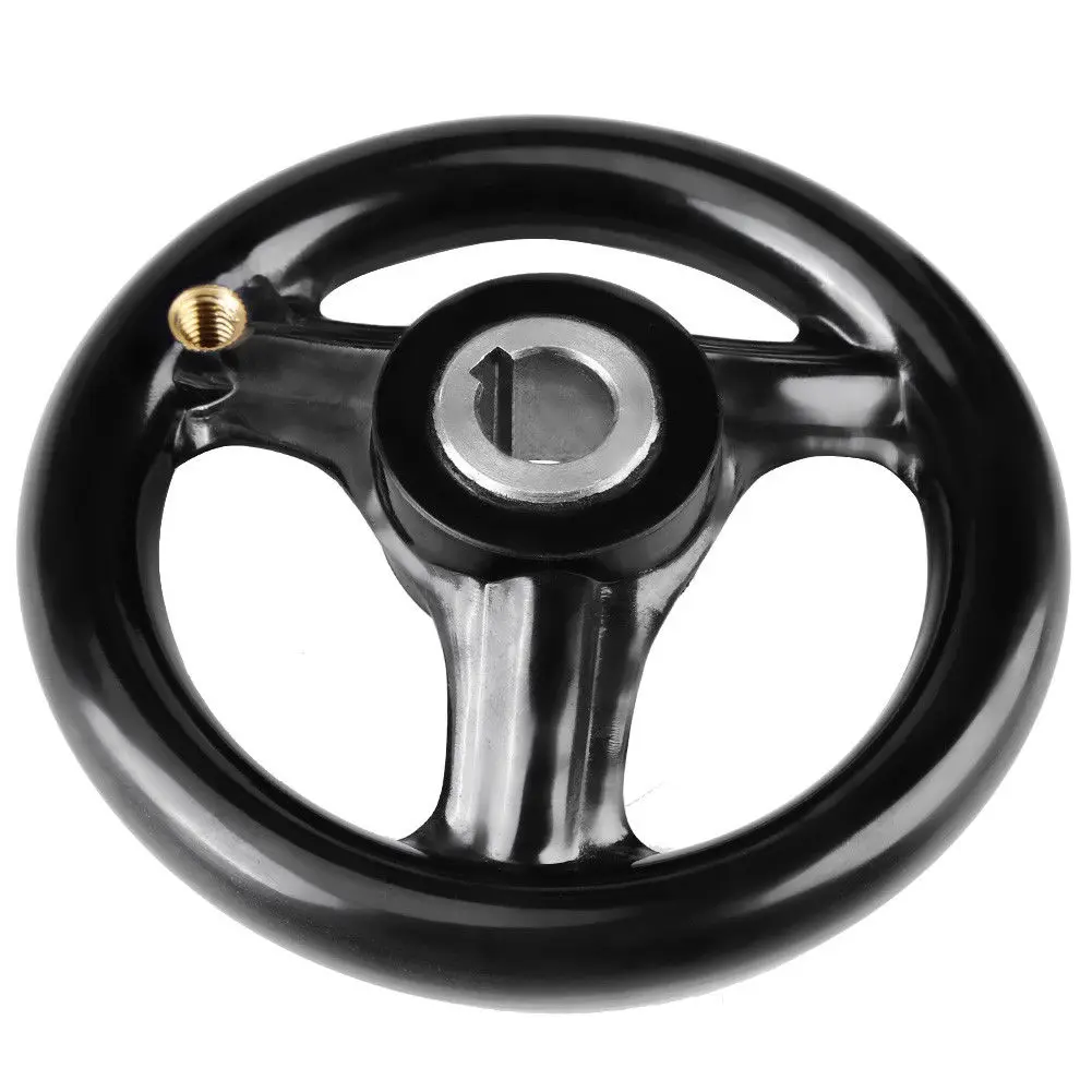 Новое круглое 3 спицевое ручное колесо со съемной ручкой для токарного