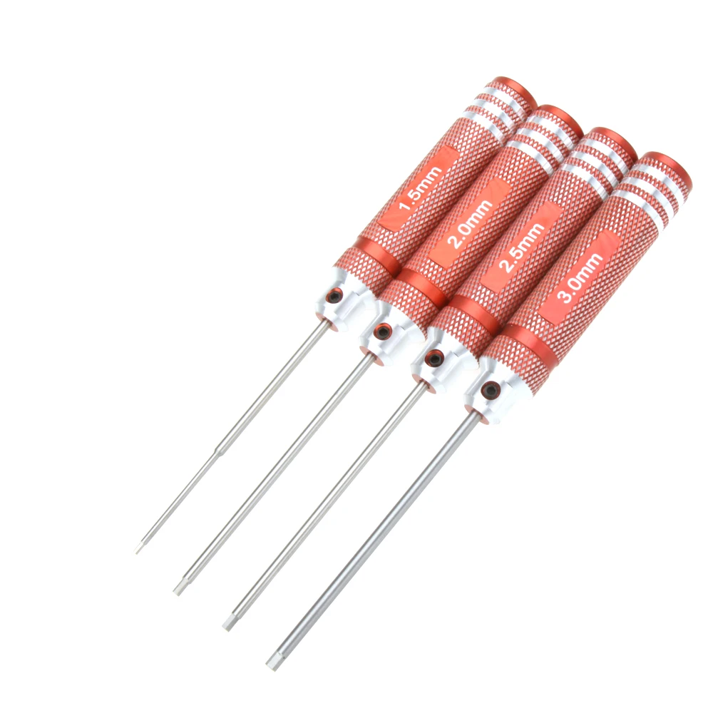4 шт. титановый нитрид TiNi Hex Driver Wrench 1 5 мм/2 мм/3 0 мм для радиоуправляемых вертолетов