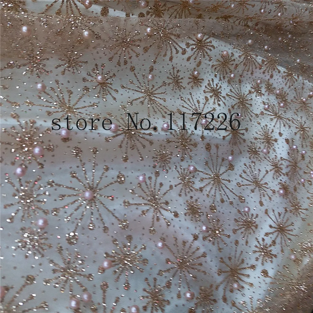 Top sales JRB-91554 Guipure Lace Africa Cord Fabric with glued glitter and beads | Дом и сад
