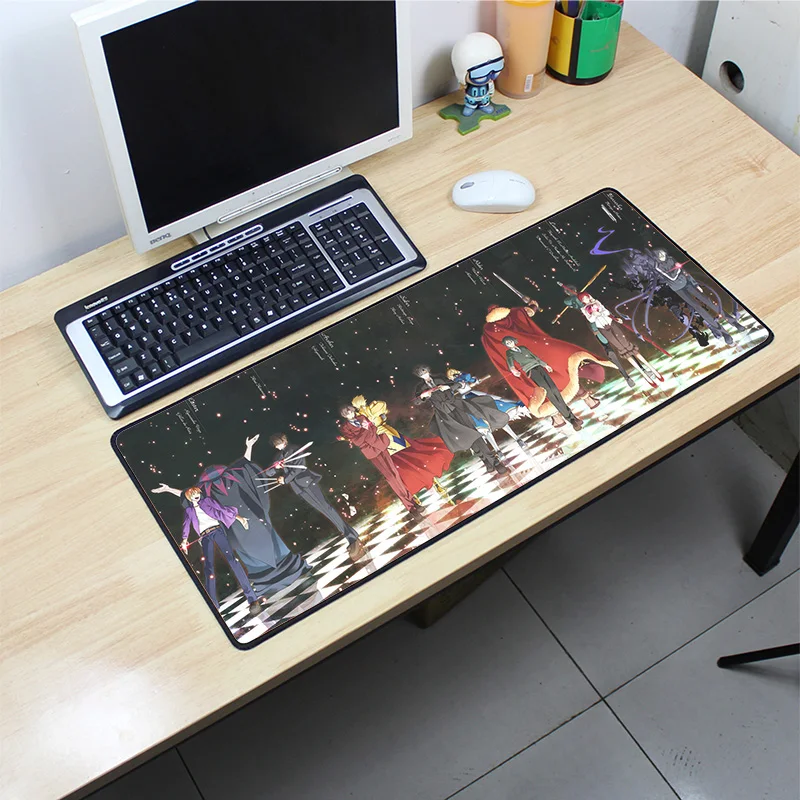 Коврик для мыши Fate Saber padmouse 70x30 см настольный Большой игровой коврик ноутбука и