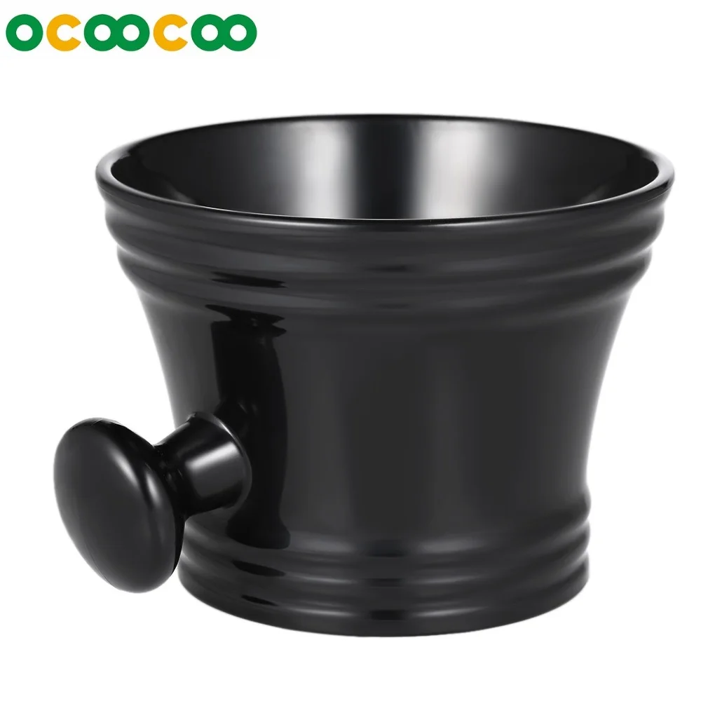 Мужская чашка для бритья мужчин с ручкой кружка мыла Чаша щеткой Пластик мужской