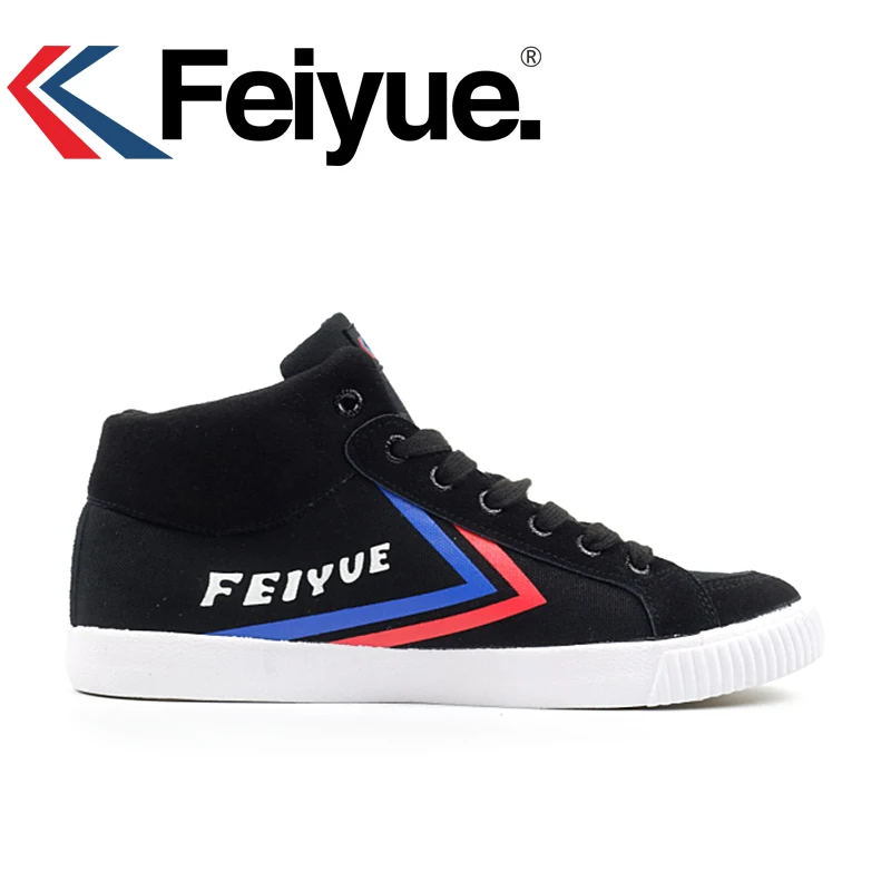 Оригинальные черные кроссовки Feiyue Knight классическая обувь для занятий боевыми