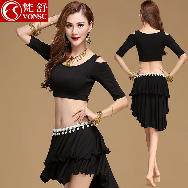 Костюм для танца живота из модала с топом и юбкой 2018 | Тематическая одежда