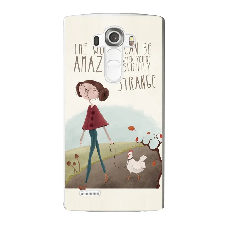 Fashion girl cat dog mum Fox flower Soft Clear TPU Phone Case For LG G3 G4 G5 V10 K3 K4 K5 K8 K10 2017 Free Shipping | Мобильные
