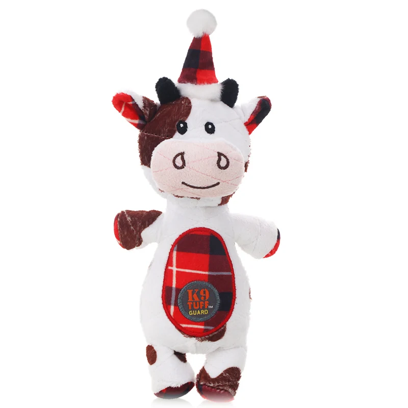 Charmingpet игрушка для собак, Рождественская игрушка для домашних животных - Цвет: Christmas -Cow