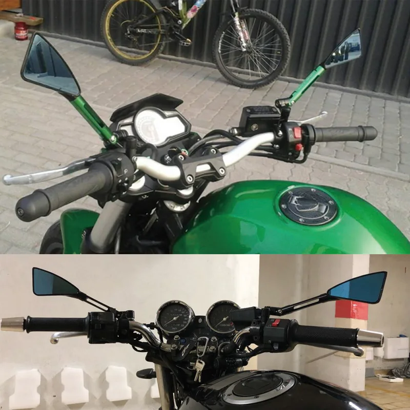 Универсальное мотоциклетное зеркало заднего вида с ЧПУ для Yamaha MT03 MT 03|Боковые