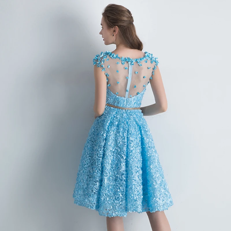 SSYFashion/Новое Элегантное кружевное вечернее платье для невесты банкета простое