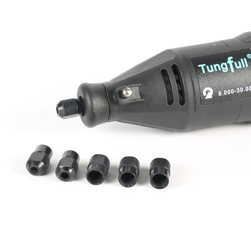 Tungfull 8 шт. Цинковый Φ M8 0 75 мм мини сверлильный патрон Dremel аксессуары для