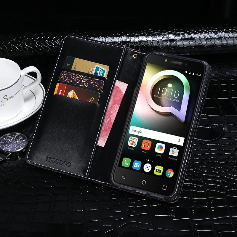 Чехол для Alcatel Shine Lite чехол с откидной крышкой из крокодиловой кожи телефона в