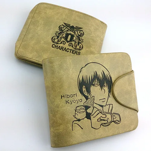 10x12 см HITMAN REBORN! Кожаный кошелек hiбари модель фигурки аниме подарок на Рождество