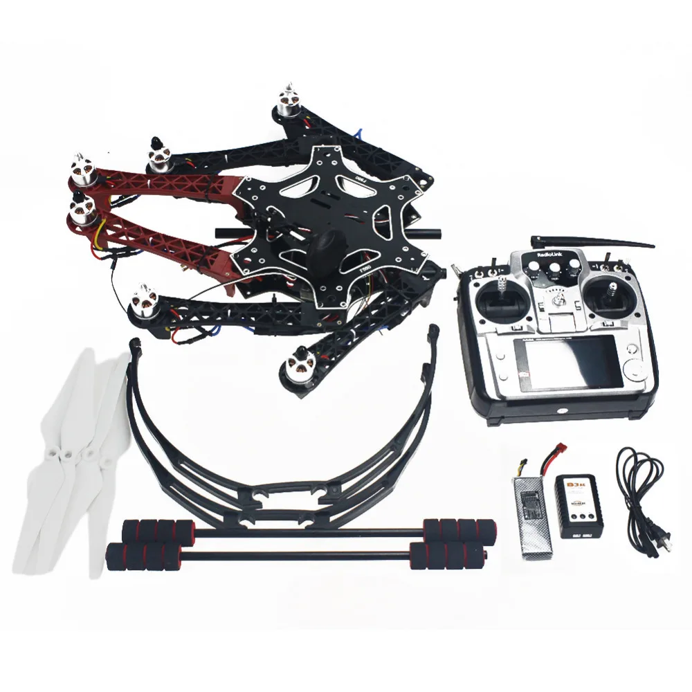 6-осевой Радиоуправляемый летательный аппарат Hexacopter вертолеты RTF Дрон с AT10 TX/RX 550