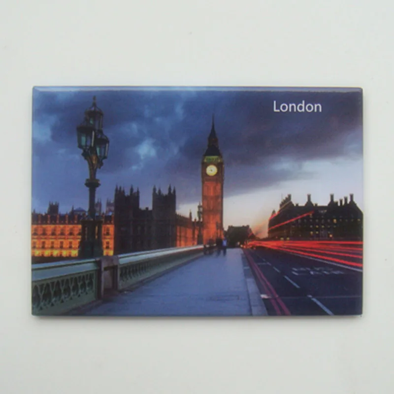 Туристические магниты сумемаг Великобритания Лондон городская сцена