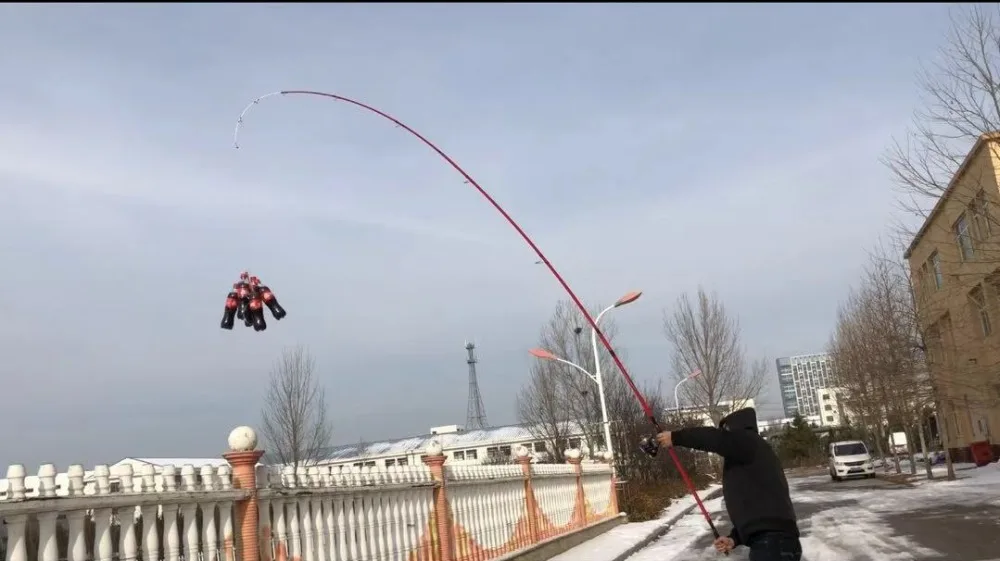 2 шт./упак. 4,5 M Full Fuji Компоненты 100-250 г вес приманки 3 секции Супер Жесткий Высокое углеродное волокно surfcasting стержень