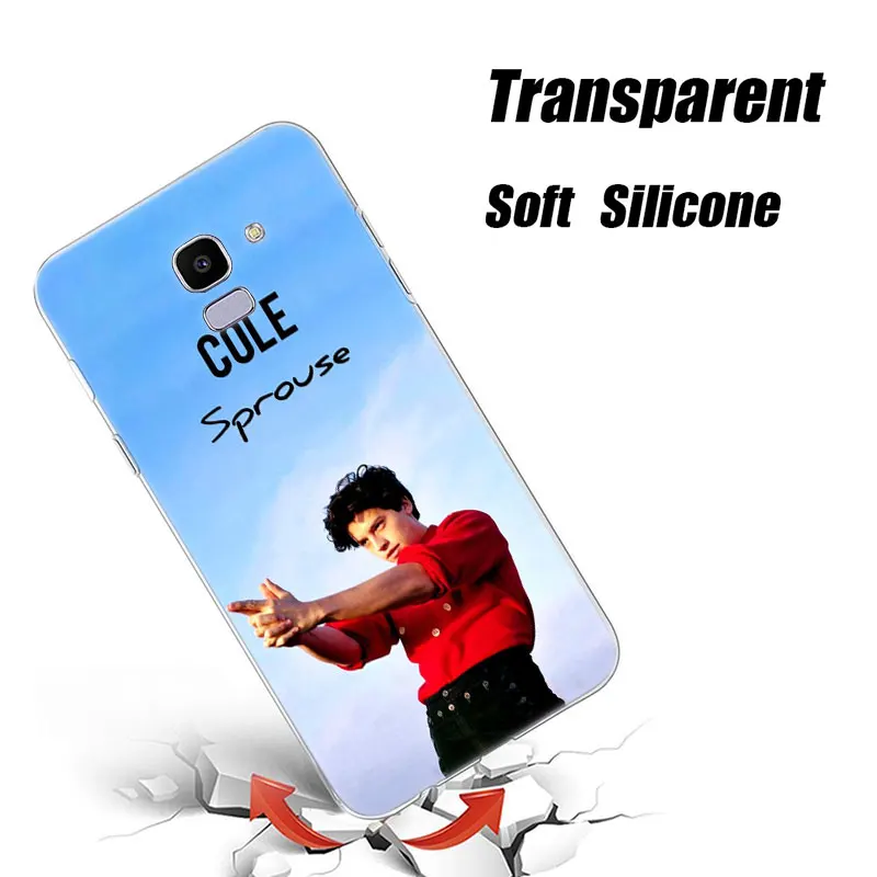 Мягкий силиконовый чехол Cole Sprouse для Samsung Galaxy J8 J6 J4 2018 J2 Core J5 J7 Prime J3 2016 2017 EU