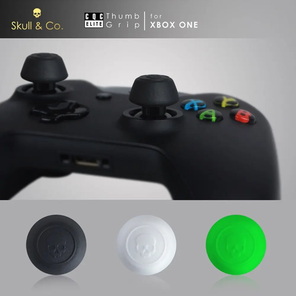 Skull & Co. Для Microsoft Xbox One Thumb Grip джойстик Крышка CQC Elite Thumbstick для контроллер|skull co|skull