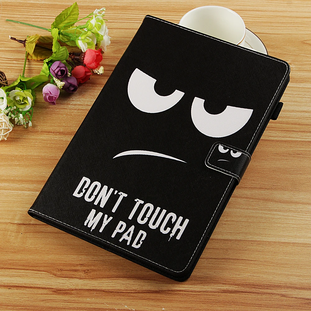 Мультфильм чехол для планшета Samsung Galaxy Tab A 2019 SM T510 T515 10 1 дюймов Smart Cover из