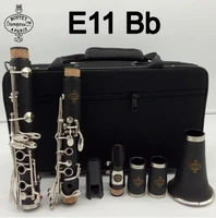 brand new music fancier club student bb clarinet e11 professional buffet bakelite clarinet mouthpiece accessories case