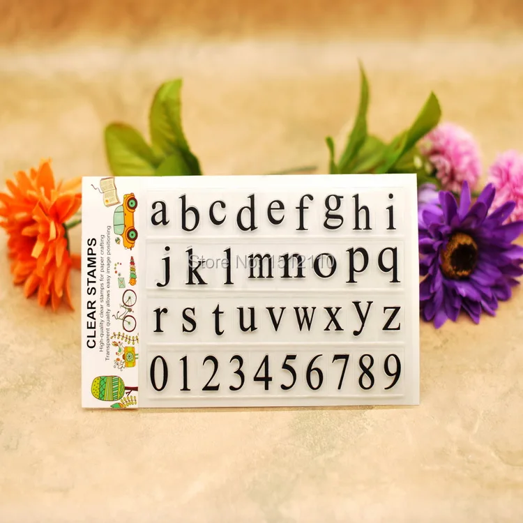 Скрапбукинг Сделай Сам фото карты учетная запись резиновый штамп прозрачный