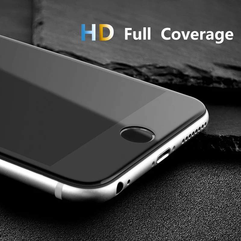 YAMIZOO Защитное стекло для iPhone 6 7 защита экрана 3D полное покрытие на 9 H мягкое