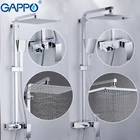 Душевая система GAPPO, латунный набор для ванной комнаты, массажная насадка для душа на стену