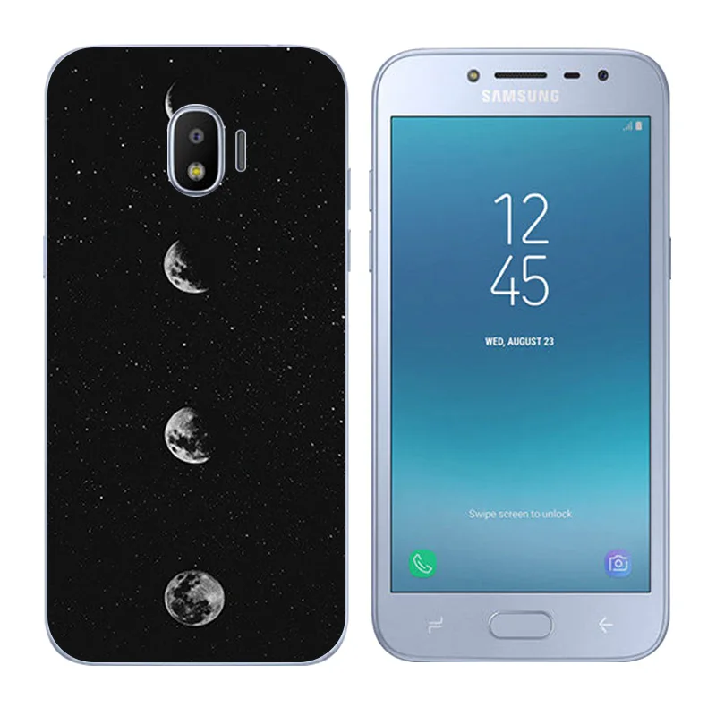 Для Samsung Galaxy J2 Pro 2018/SM-J250F прозрачный мягкий силиконовый чехол для задней панели