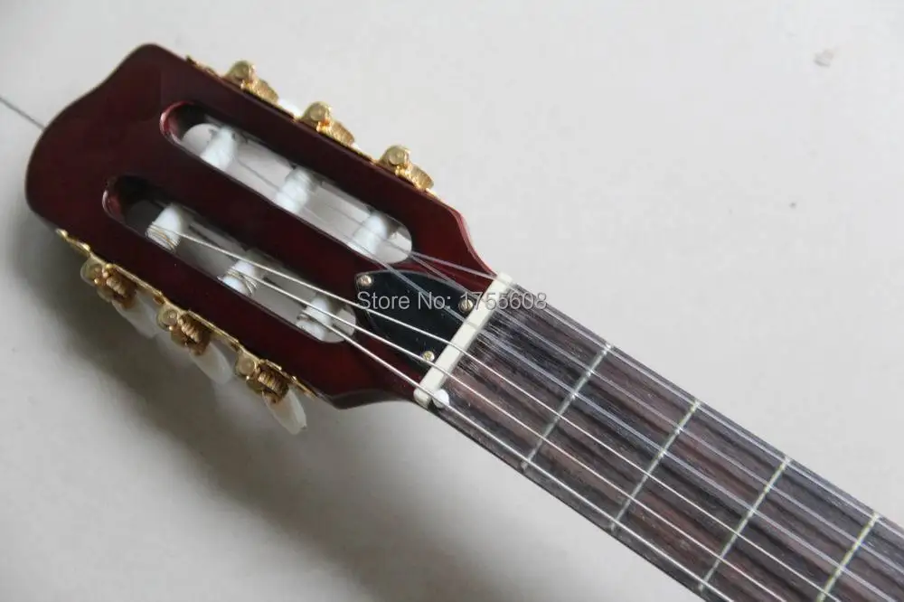 Новая классическая электрическая гитара Китай Гитара вишня классической гитары