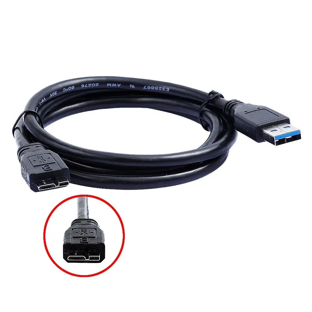 

Зарядное устройство USB 3,0 + кабель для синхронизации данных для внешнего жесткого диска Toshiba