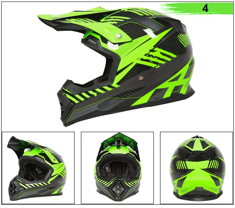 VCOROS углеродное волокно внедорожный мото rcycle шлем Легкий для мужчин ATV moto cross moto rbike гоночный шлем мото шлемы одобренный ECE