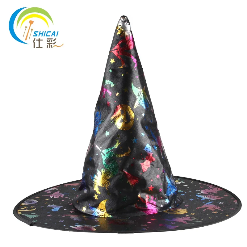 Бесплатная доставка Шляпа Волшебника для Хэллоуина Танцевальная вечеринка