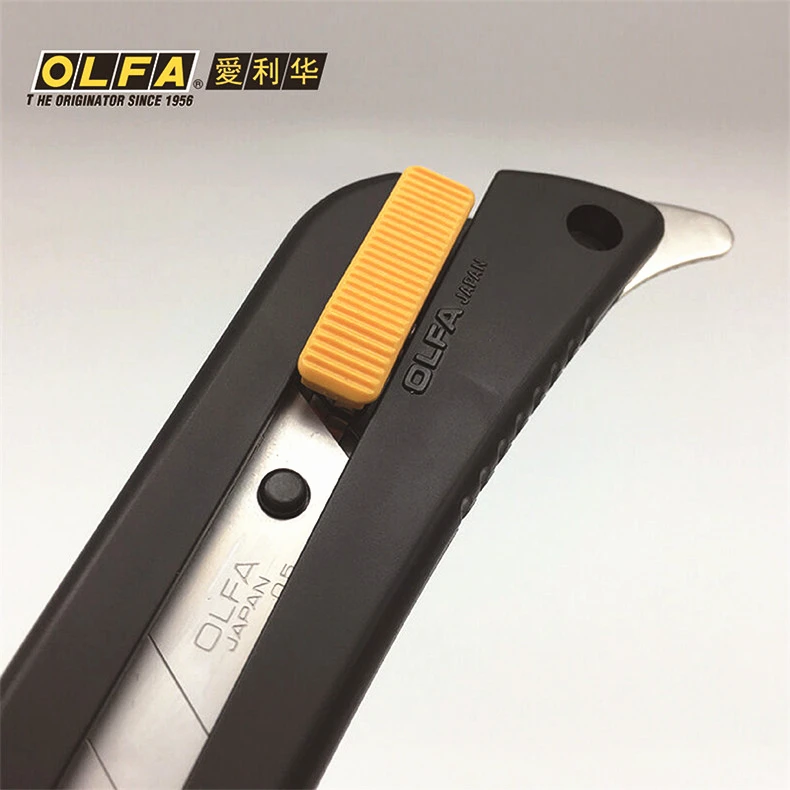OLFA Высокопроизводительный Экономичный черный 18 мм инструмент для тяжелого