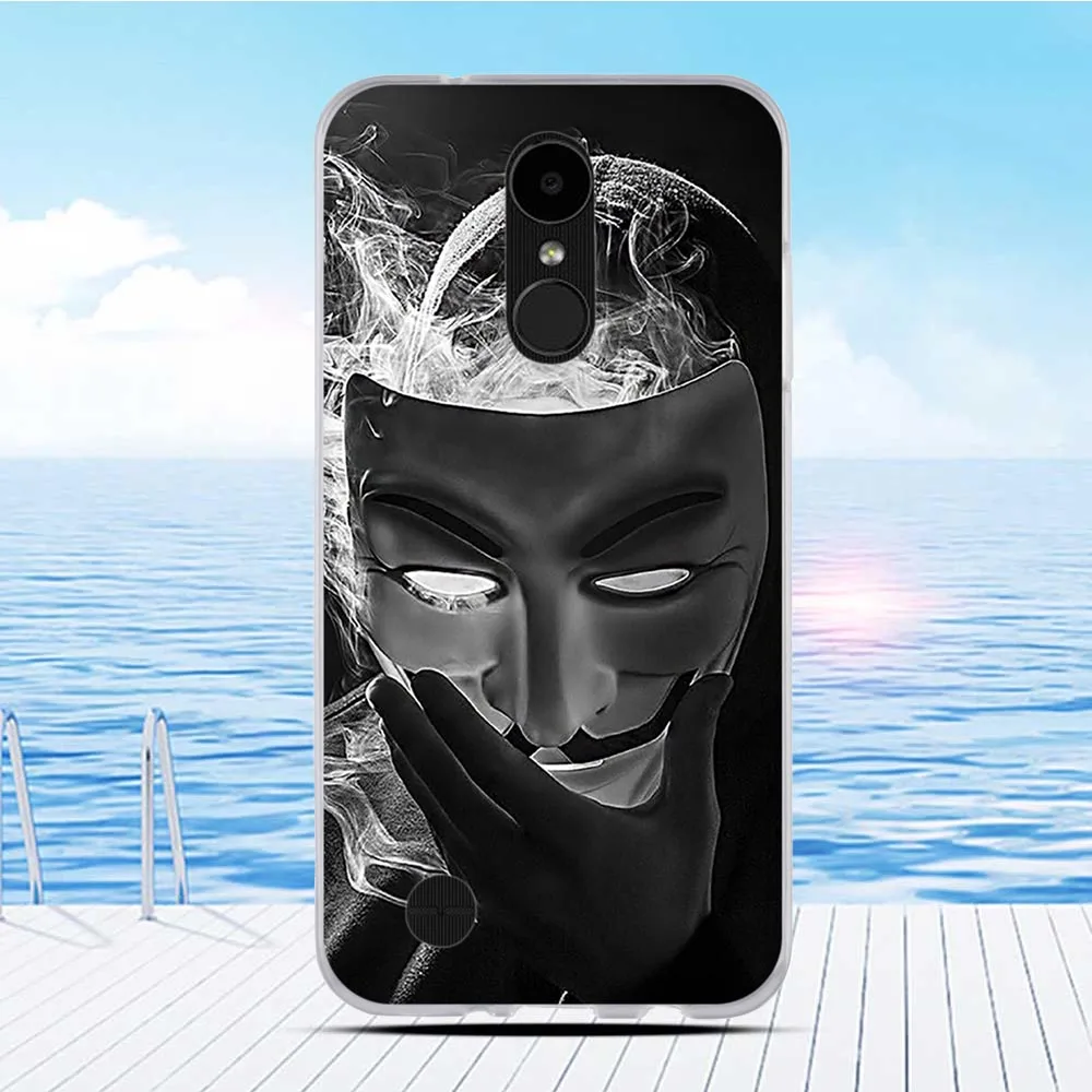 Для LG K4 2017 M160 чехол для телефона тонкий силиконовый LV1 Capa Романтический узорный