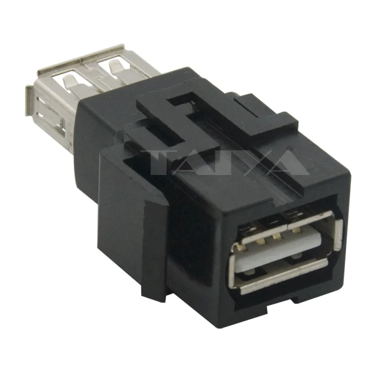 Usb 2 0 keystone Коннектор с черным цветом|keystone connector|keystone usbusb |