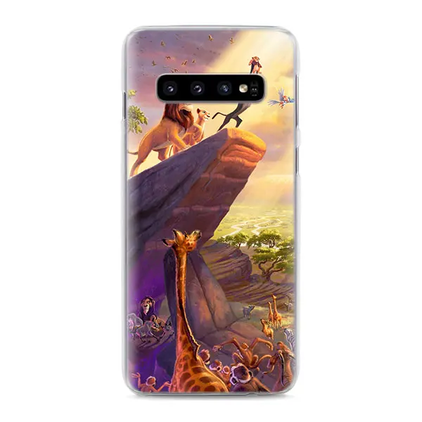 08 Король Лев Hakuna Matata чехол для телефона s для samsung Galaxy S10e S10 S8 S9 Plus M10 M20 M30 A50 S6 S7 Edge жесткий чехол - Цвет: 08