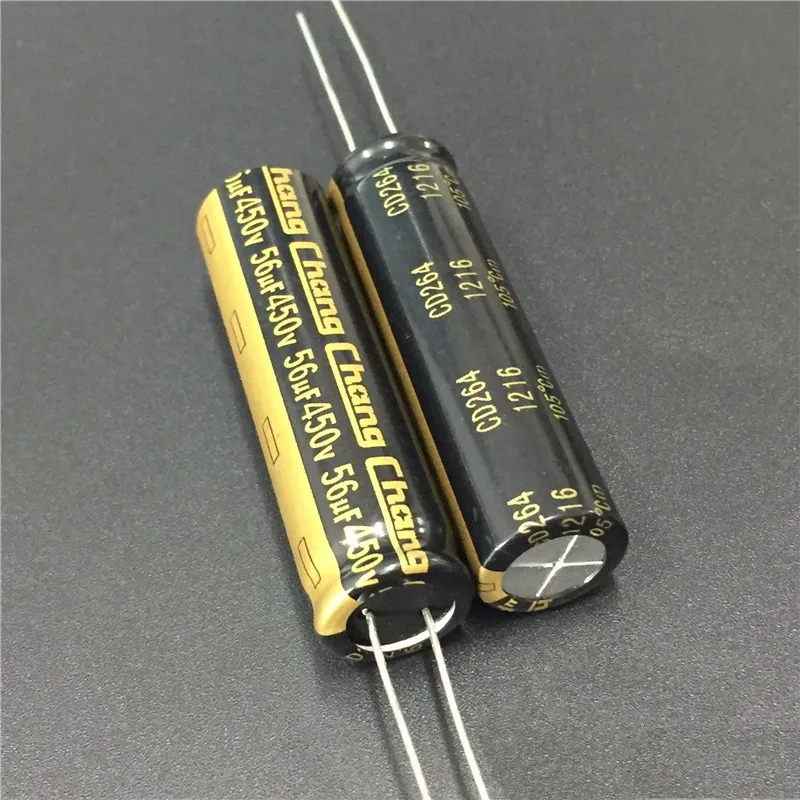 5 шт/20 шт/100 шт 56 мкФ 450V Chang CD264 серия 12 5x45 мм 450V56uF электролитический