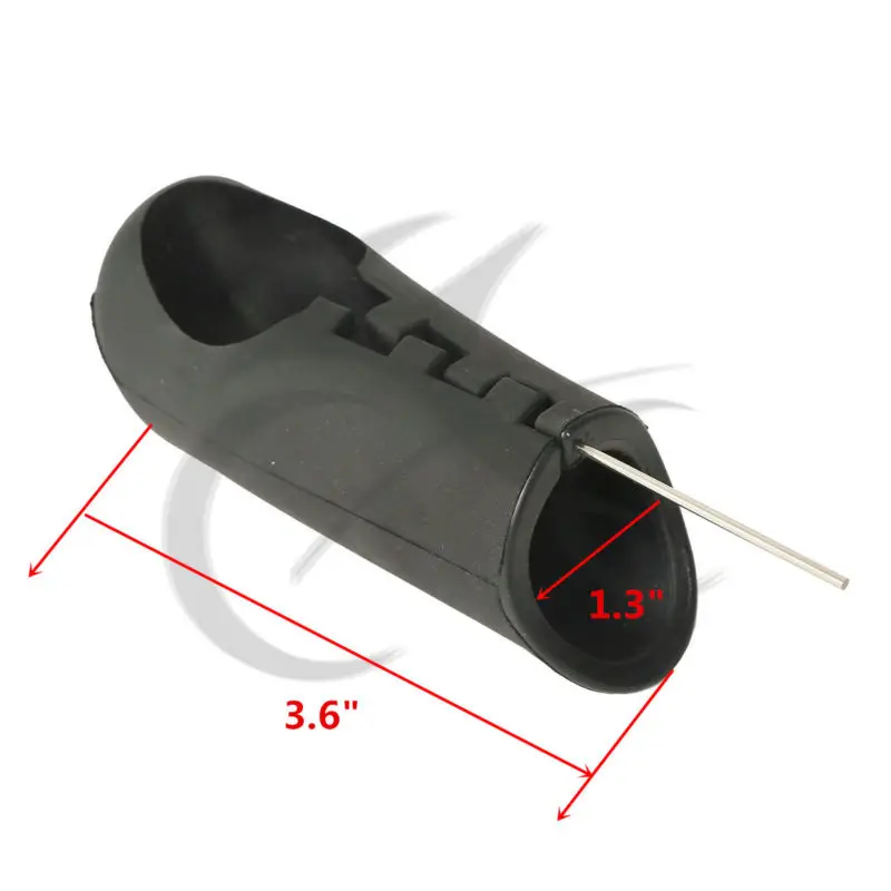 Резиновые колышки для защиты двигателя 1 1/4 дюйма Harley Sportster XL 04 16 Dyna EFI 08 XL883 1200 Super Wide