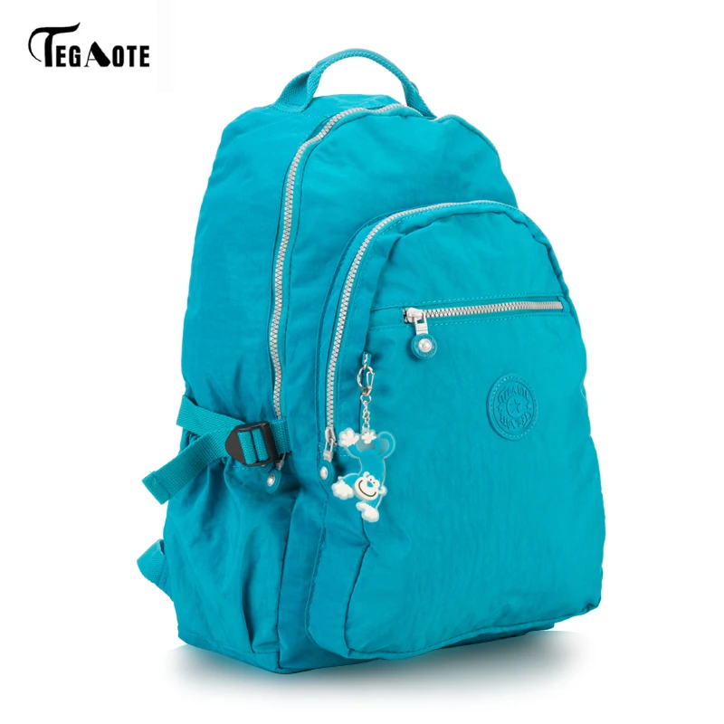 TEGAOTE Большой Вместительный рюкзак для девочек-подростков Mochila женские рюкзаки школьные нейлоновые водонепроницаемые сумки для мужчин и женщин