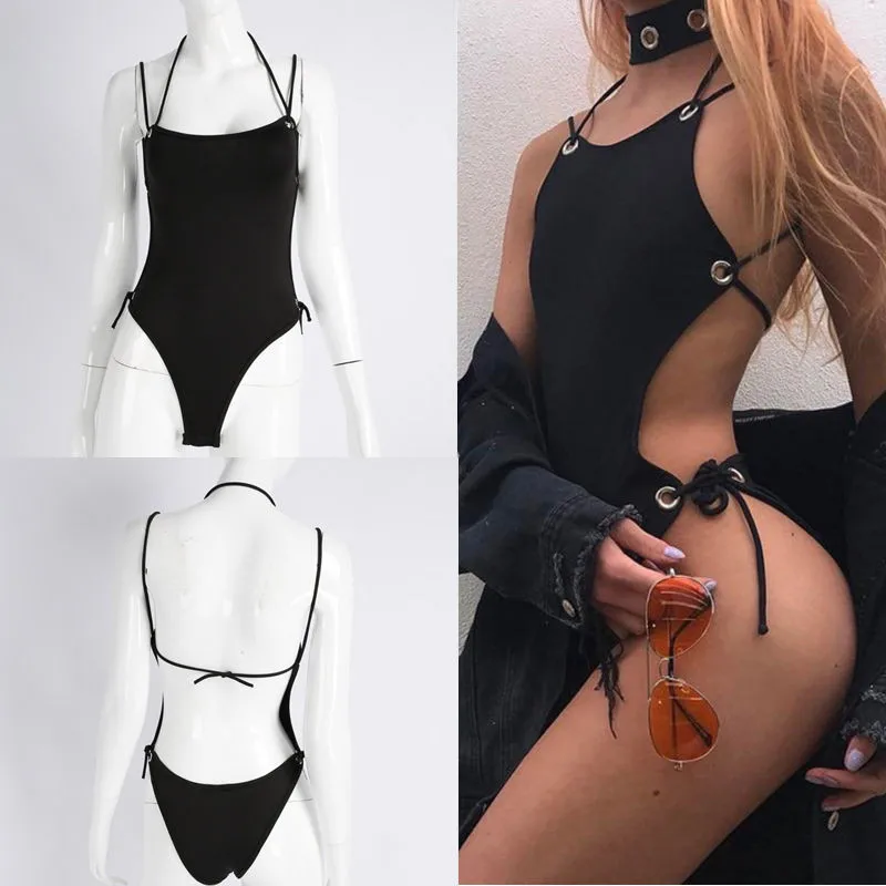 Купальник женский с открытой спиной 2017|swimsuit women|swimsuit blackswimsuit one piece |