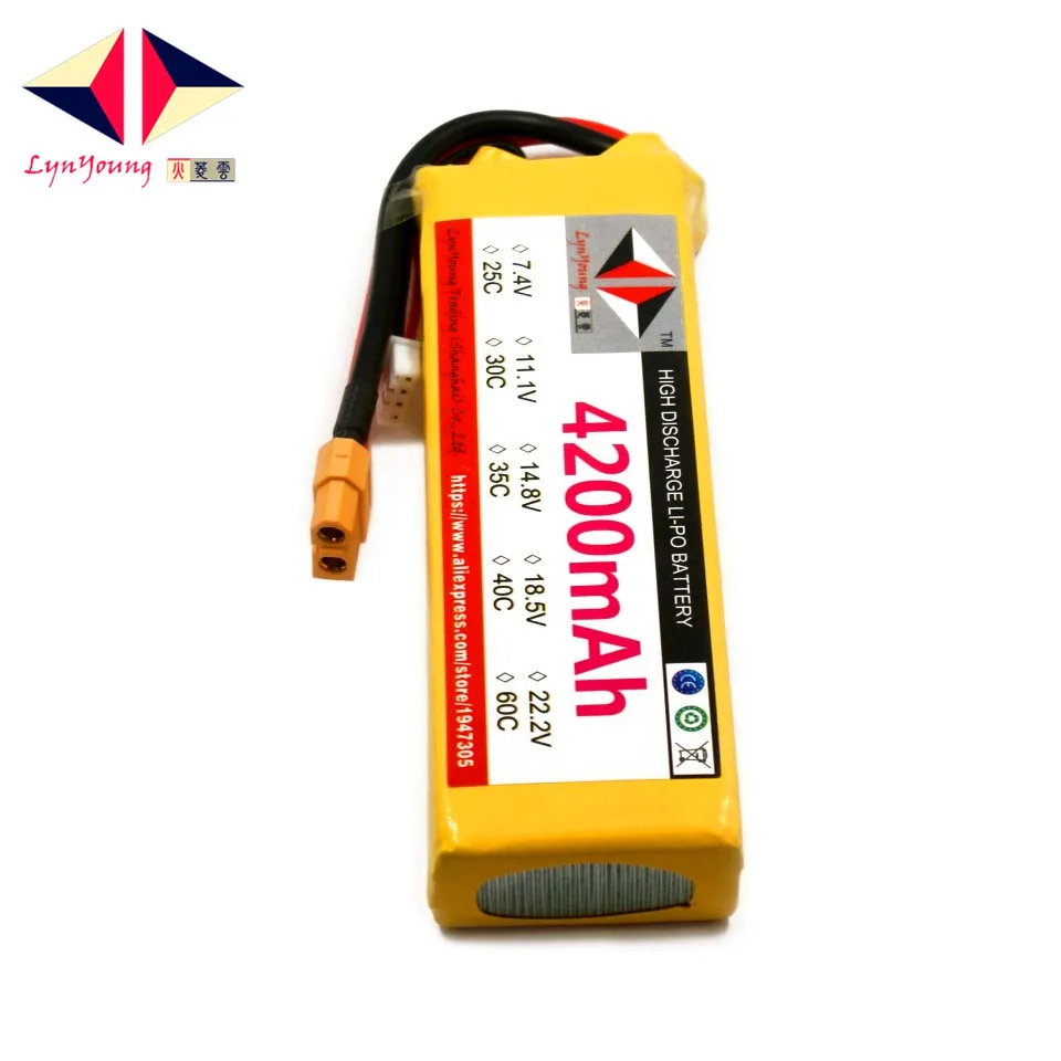 HX Lipo батарея 3S 11 1 V 4200mah 25C 30C 35C 40C 60C для радиоуправляемого дрона квадрокоптера