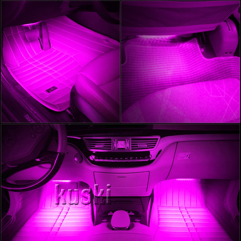 Автомобильный светодиодный интерьер с дистанционным управлением светильник Toyota