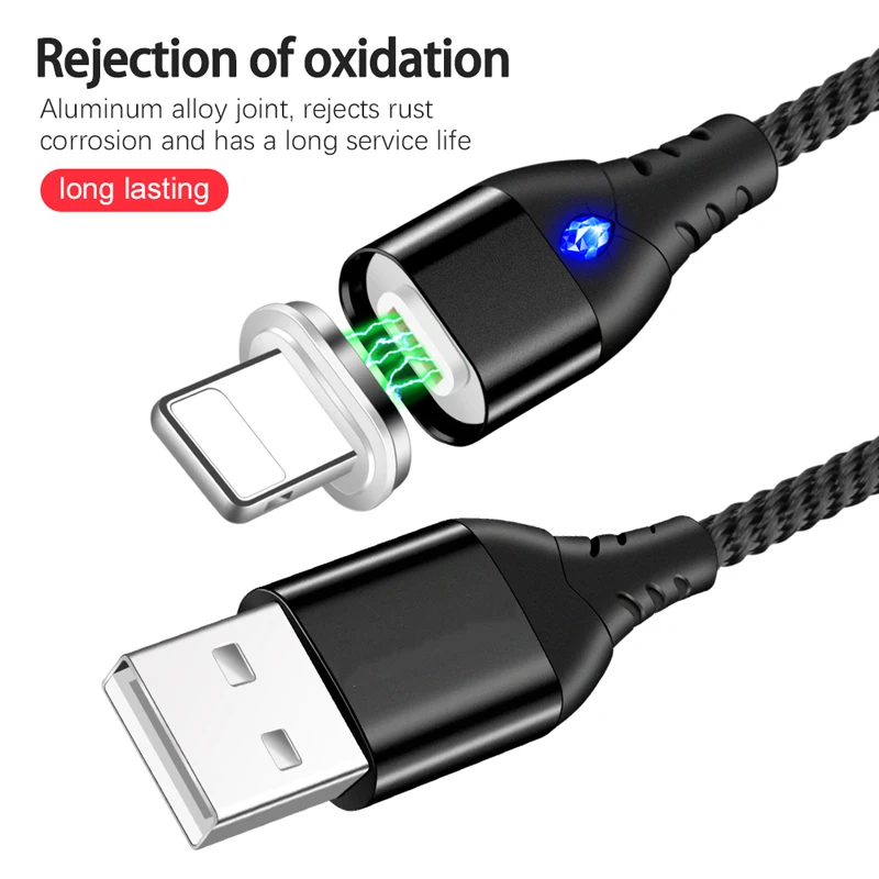 Магнитный USB кабель Oppselve быстрая зарядка магнитное зарядное устройство для iPhone 12