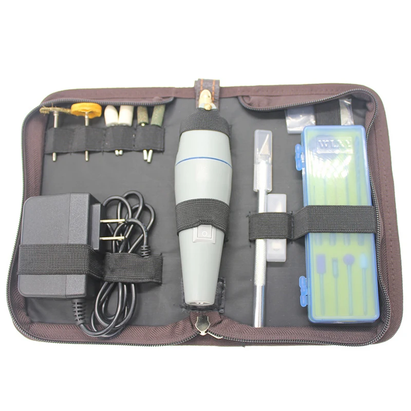 Мини электрическая дрель Dremel набор вращающихся инструментов с Резьбой