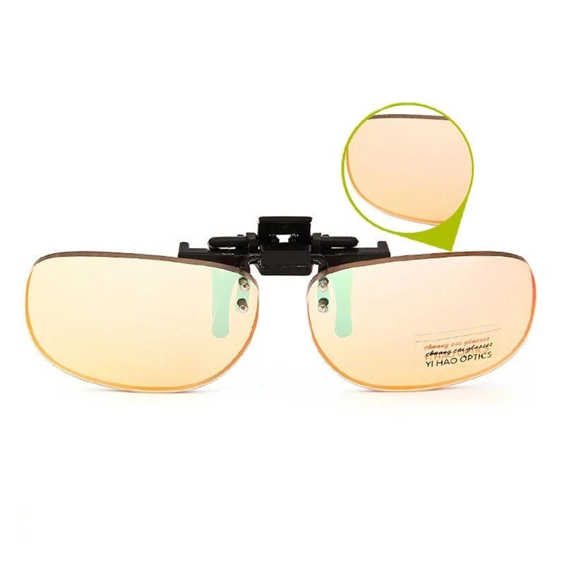 ZXTREE Red Green Color Blind Glasses Clip Driver's license Look Picture Corrective Sun Glasses Men Color-blindness Glasses Z407