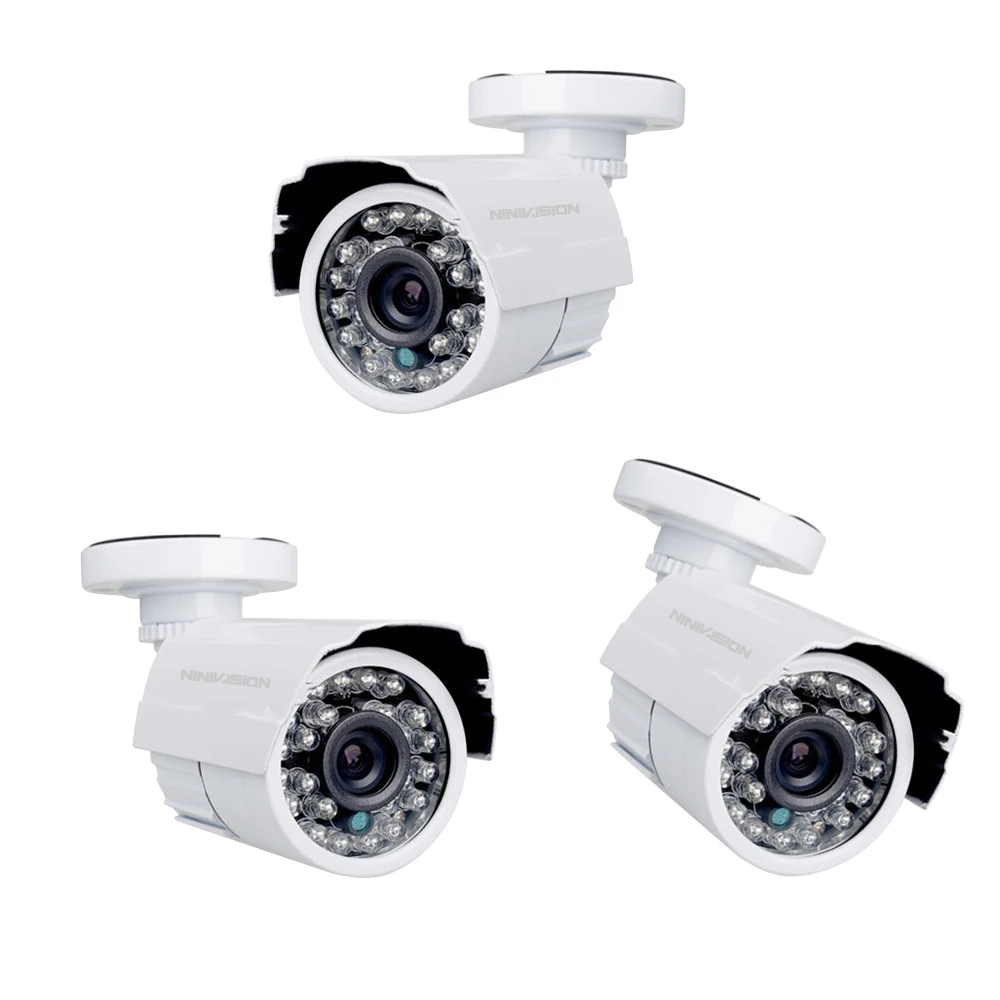 Камера видеонаблюдения 8 каналов 1080N 720P DVR NVR AHD 4 шт. 1 0 МП|camera cctv system|cctv systemcctv system kit |