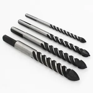 Спиральное сверло для керамической плитки, бетона, пластика, 6 мм, 8 мм, 10 мм, 12 м