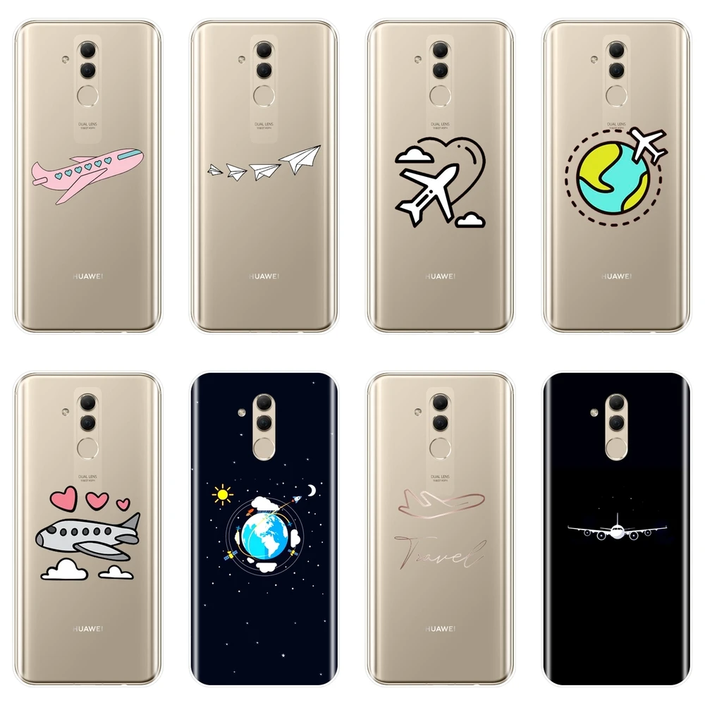 Мягкий чехол из ТПУ для телефона Huawei Mate 9 10 20 Lite силиконовая задняя крышка