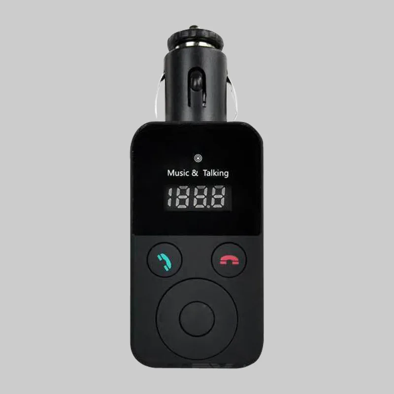 Беспроводной FM модулятор с Bluetooth автомобильный комплект mp3 плеер SD USB ЖК дисплей